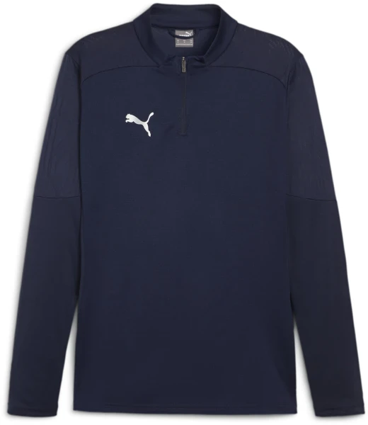 Puma teamFINAL 1/4 Zip Training Top - PUMA Navy