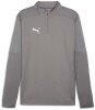 Puma teamFINAL 1/4 Zip Training Top - Cast Iron