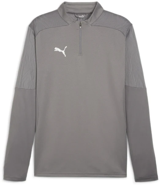 Puma teamFINAL 1/4 Zip Training Top - Cast Iron