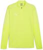 Puma teamFINAL 1/4 Zip Training Top - Electric Lime