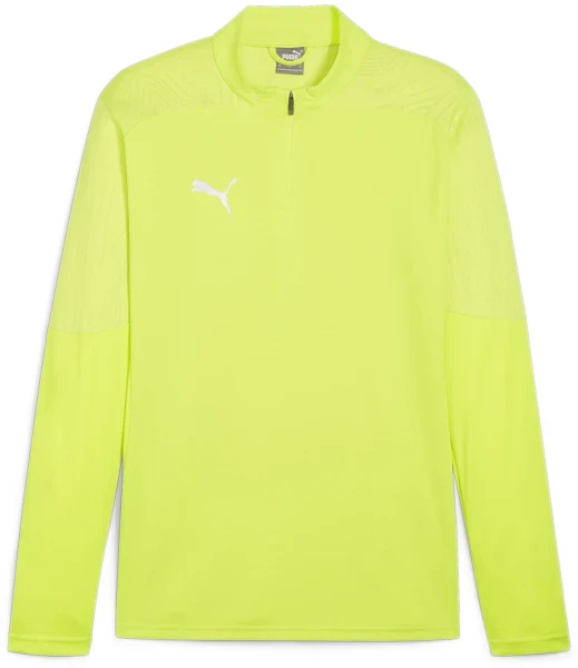 Puma teamFINAL 1/4 Zip Training Top - Electric Lime