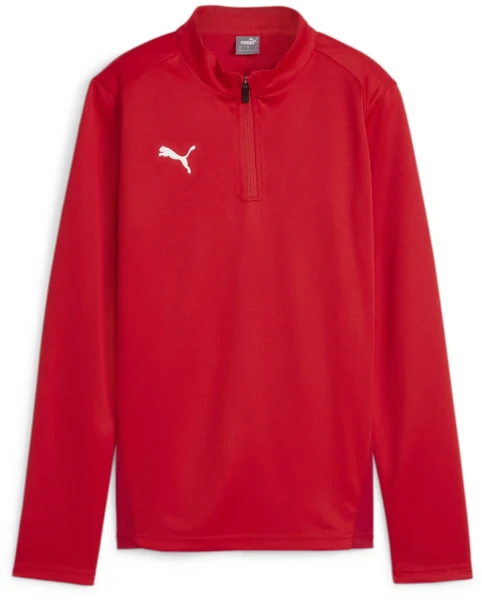 Puma teamGOAL Women's 1/4 Zip Training Top - PUMA Red