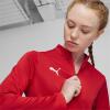 Puma teamGOAL Women's 1/4 Zip Training Top - PUMA Red