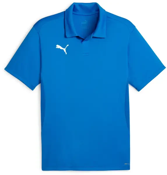 Puma teamGOAL Polo Shirt - Electric Blue Lemonade