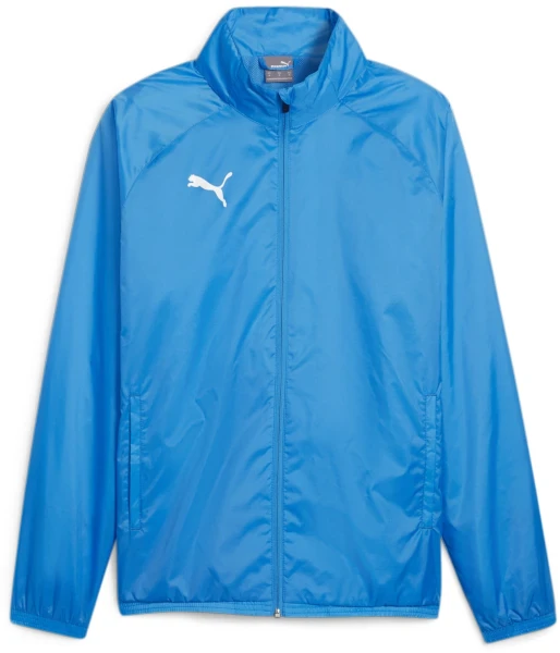 Puma teamGOAL All Weather Jacket - Electric Blue Lemonade