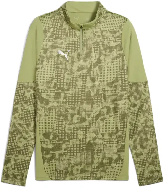 Puma teamCUP 1/4 Zip Training Top - Calming Green / Olive