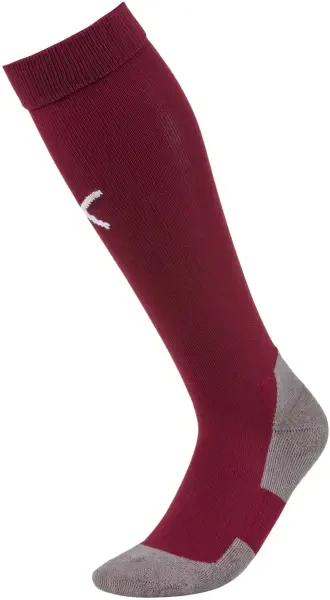 Puma teamLIGA Core Socks - Chilli Pepper / White - UK 2.5-5 (End of Line)