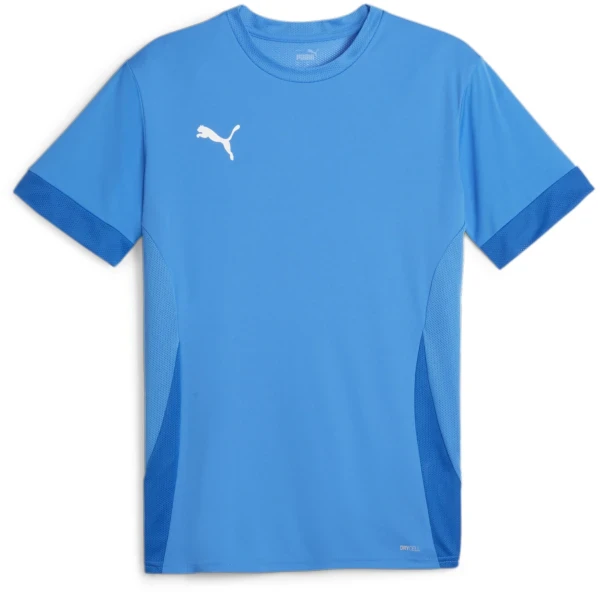 Puma teamGOAL Matchday Jersey - Electric Blue Lemonade