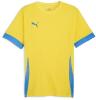 Puma teamGOAL Matchday Jersey - Faster Yellow / Electric Blue Lemonade