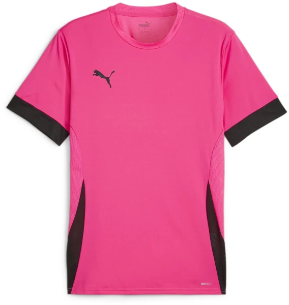 Puma teamGOAL Matchday Jersey - Fluro Pink / Black