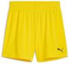 Puma teamGOAL Women's Shorts - Faster Yellow