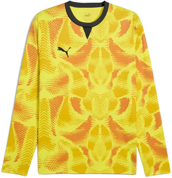 Puma teamTARGET Goalkeeper Jersey - Fluro Yellow / Black