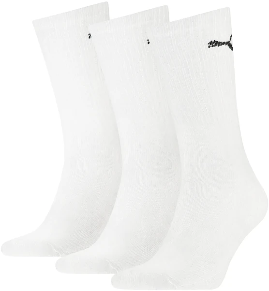 Puma Crew Socks - White (Pack of 3)