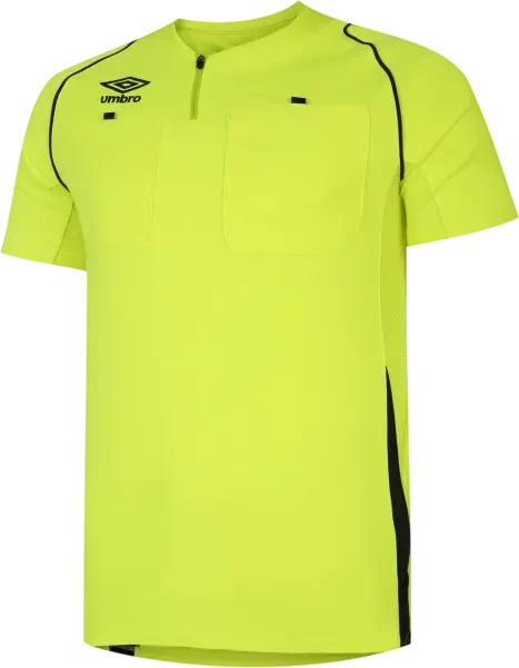 Umbro Referee SS Top - Safety Yellow / Black